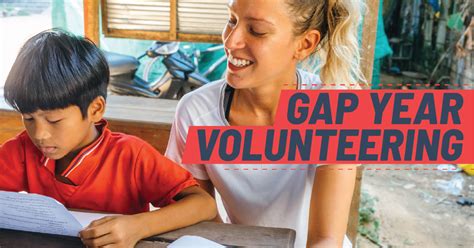 gap year volunteering programs